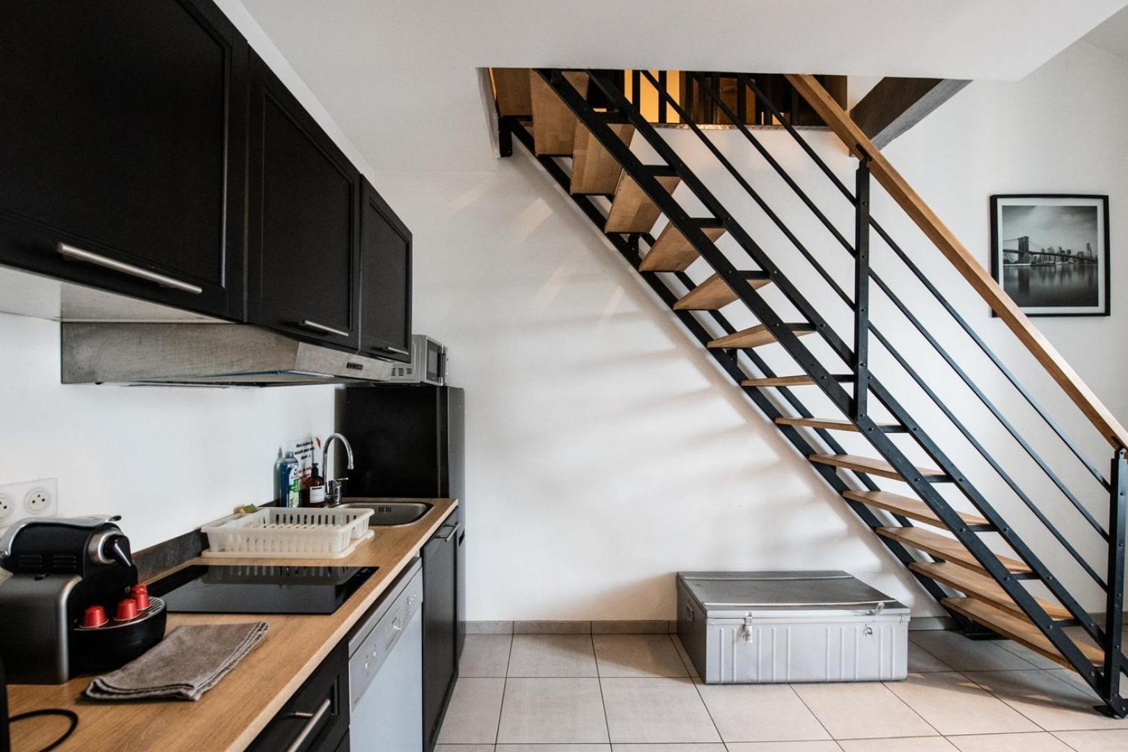 Urban Loft C Quartier Part-Dieu Avec Garage Inclus Lyon Dış mekan fotoğraf